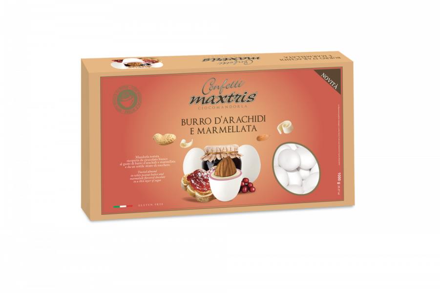 MAXTRIS ESAURITO BURRO DI ARACHIDI E MARMELLATA 1 MAXTRIS ESAURITO BURRO DI ARACHIDI E MARMELLATA