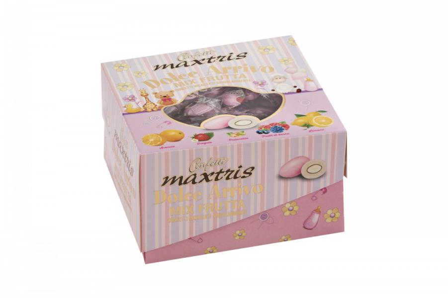 DOLCE ARRIVO MAXTRIS FRUTTA ROSA GR.500 1 DOLCE ARRIVO MAXTRIS FRUTTA ROSA GR.500
