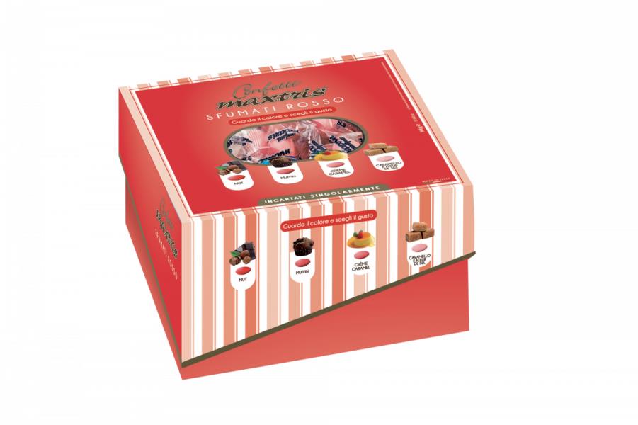 DOLCE LAUREA MAXTRIS SFUMATI ROSSO GR.500 1 DOLCE LAUREA MAXTRIS SFUMATI ROSSO GR.500