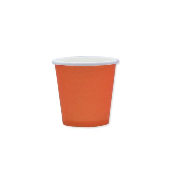 BICCHIERINO BIODEGRADABILE 80cc. ARANCIO 1 BICCHIERINO BIODEGRADABILE 80cc. ARANCIO