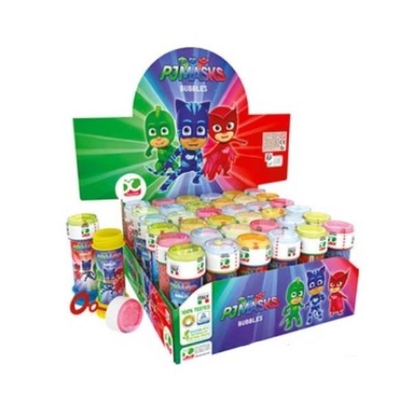 BOLLE DI SAPONE SUPERPIGIAMINI PJ MASKS pz.1 1 BOLLE DI SAPONE SUPERPIGIAMINI PJ MASKS pz.1