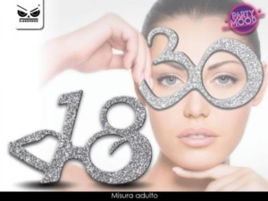 OCCHIALI GLITTER 18 ANNI MOOD