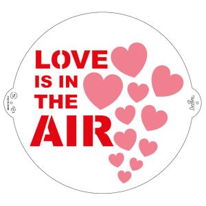 STENCIL LOVE IS IN THE AIR 2 STENCIL LOVE IS IN THE AIR
