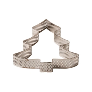 SAGOMA MICROFORATA ALBERO DI NATALE 10X10 H.2