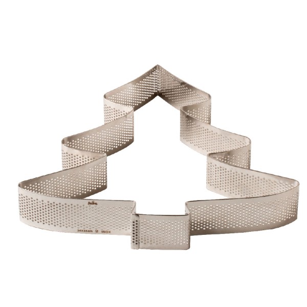 SAGOMA MICROFORATA ALBERO DI NATALE 24X24 H.3,5 2 SAGOMA MICROFORATA ALBERO DI NATALE 24X24 H.3,5