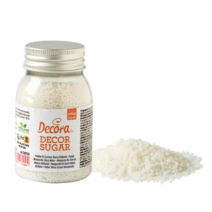 PERLINE DI ZUCCHERO BIANCO BRILLANTE Ø 2 mm GR.100
