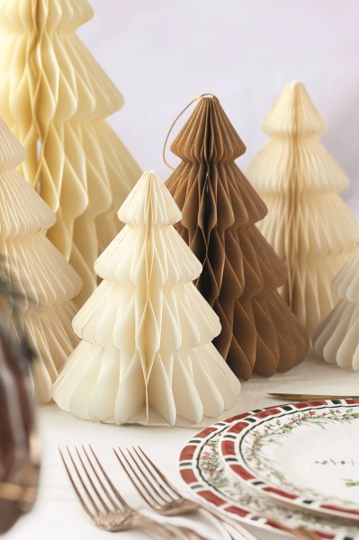 DECORAZIONI IN CARTA ALBERO KRAFT CON STELLA 10 cm. PZ.4 3 DECORAZIONI IN CARTA ALBERO KRAFT CON STELLA 10 cm. PZ.4