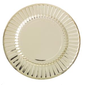 SOTTOPIATTO ROUND SHAPE Ø33 cm. ORO LUCIDO pz.6