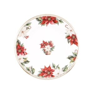 PIATTO ROUND SHAPE Ø21 cm. STELLA DI NATALE PZ.8