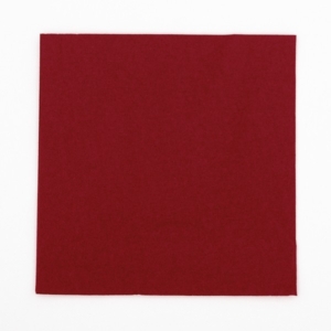 TOVAGLIOLO 33x33 cm. ROSSO BORDEAUX pz.16