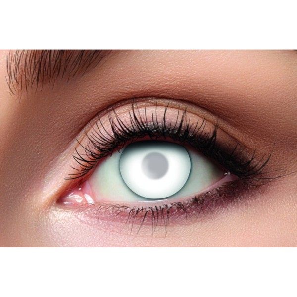 LENTI SETTIMANALI BLIND WHITE VISIBILE 1 COPPIA 1 LENTI SETTIMANALI BLIND WHITE VISIBILE 1 COPPIA