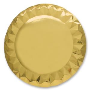 SOTTOPIATTO Ø32 cm. DIAMANT ORO PZ.5 1 SOTTOPIATTO Ø32 cm. DIAMANT ORO PZ.5