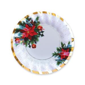 PIATTO FONDO Ø 24 cm CHRISTMAS MOOD PZ.6
