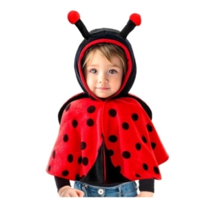 COSTUME BAMBINA COCCINELLA TAGLIA 1-2 ANNI 98 cm. pz.1