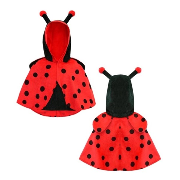 COSTUME BAMBINA COCCINELLA TAGLIA 1-2 ANNI 98 cm. pz.1 4 COSTUME BAMBINA COCCINELLA TAGLIA 1-2 ANNI 98 cm. pz.1