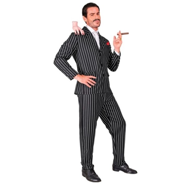 COSTUME ADULTO GANGSTER DISPONIBILE IN VARIE TAGLIE pz.1 2 COSTUME ADULTO GANGSTER DISPONIBILE IN VARIE TAGLIE pz.1