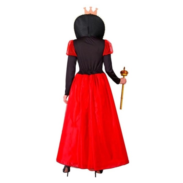 COSTUME ADULTA REGINA DI CUORI DISPONIBILE IN VARIE TAGLIE pz.1 3 COSTUME ADULTA REGINA DI CUORI DISPONIBILE IN VARIE TAGLIE pz.1