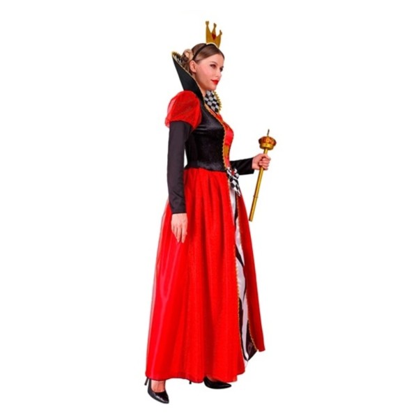 COSTUME ADULTA REGINA DI CUORI DISPONIBILE IN VARIE TAGLIE pz.1 4 COSTUME ADULTA REGINA DI CUORI DISPONIBILE IN VARIE TAGLIE pz.1