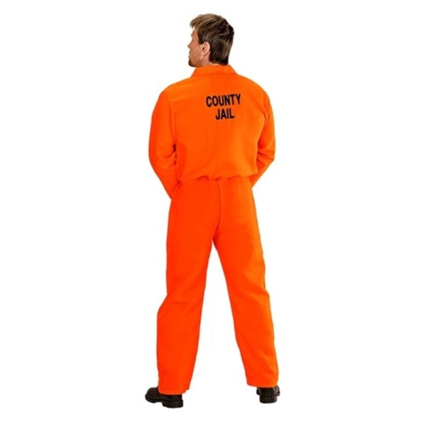 COSTUME ADULTO CARCERATO TUTA E MANETTE DISPONIBILE IN VARIE TAGLIE pz.1 2 COSTUME ADULTO CARCERATO TUTA E MANETTE DISPONIBILE IN VARIE TAGLIE pz.1