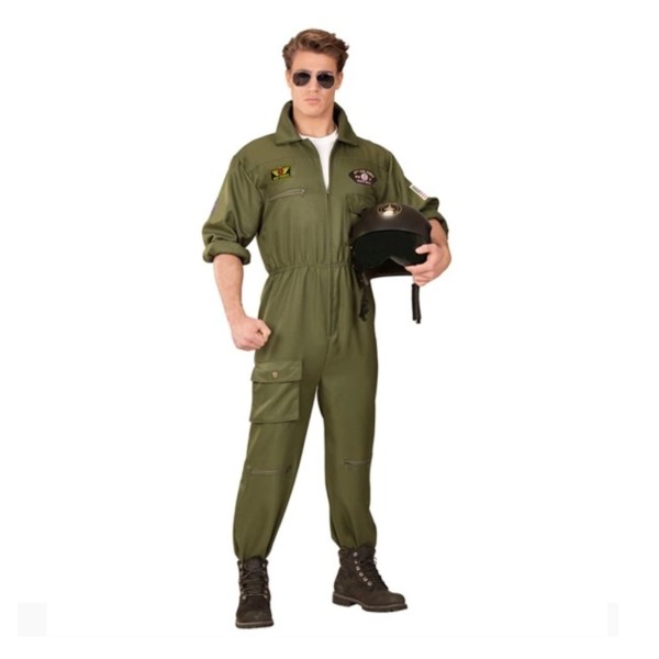 COSTUME ADULTO PILOTA DI JET MILITARE DISPONIBILE IN VARIE TAGLIE 2 COSTUME ADULTO PILOTA DI JET MILITARE DISPONIBILE IN VARIE TAGLIE