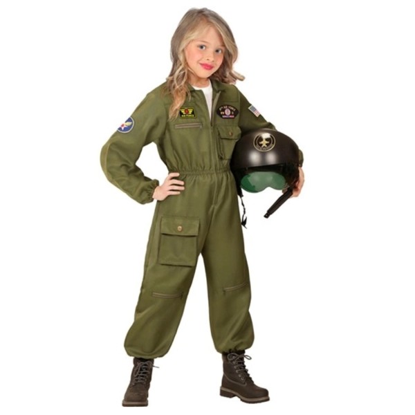 COSTUME BAMBINO/A PILOTA DI JET MILITARE DISPONIBILE IN VARIE TAGLIE 3 COSTUME BAMBINO/A PILOTA DI JET MILITARE DISPONIBILE IN VARIE TAGLIE
