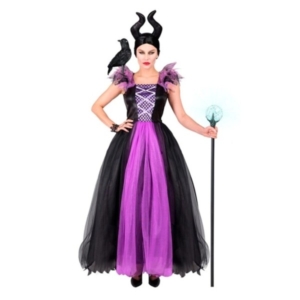 COSTUME ADULTO MALEFICA DISPONIBILE IN VARIE TAGLIE pz.1