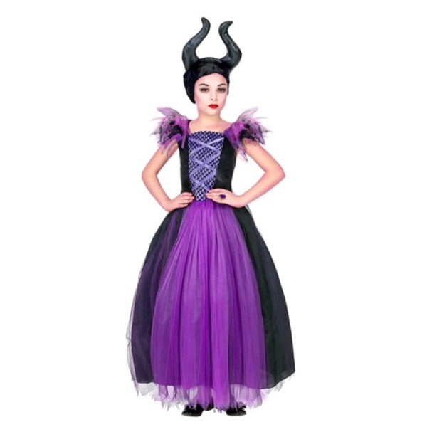 COSTUME BAMBINA MALEFICA DISPONIBILE IN VARIE TAGLIE pz.1 2 COSTUME BAMBINA MALEFICA DISPONIBILE IN VARIE TAGLIE pz.1