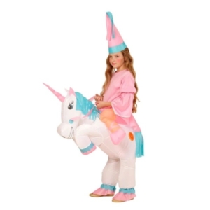 COSTUME BAMBINA LET ME GO UNICORNO GONFIABILE TAGLIA UNICA pz.1
