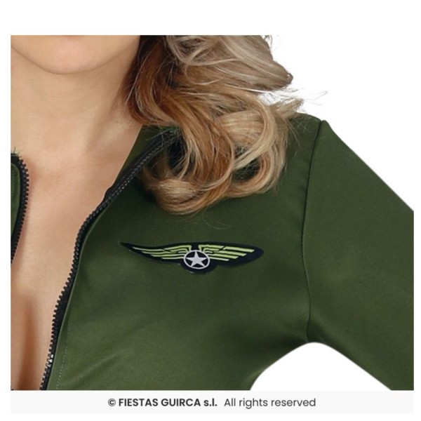 COSTUME DONNA PILOTA MILITARE DISPONIBILE IN VARIE TAGLIE pz.1 2 COSTUME DONNA PILOTA MILITARE DISPONIBILE IN VARIE TAGLIE pz.1