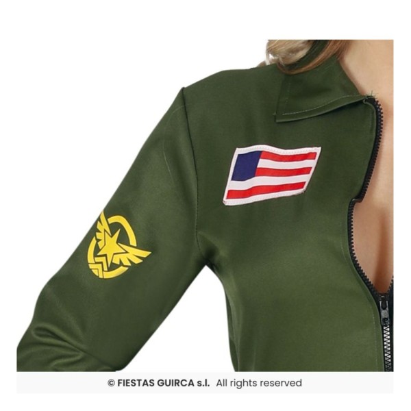 COSTUME DONNA PILOTA MILITARE DISPONIBILE IN VARIE TAGLIE pz.1 3 COSTUME DONNA PILOTA MILITARE DISPONIBILE IN VARIE TAGLIE pz.1