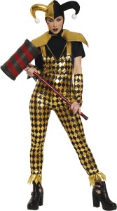 COSTUME ADULTO DANGEROUS CLOWN DISPONIBILE IN VARIE TAGLIE
