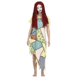 COSTUME ADULTA BAMBOLA DI PEZZA TAGLIA L 42-44 pz.1