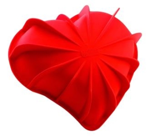 STAMPO SILICONE CUORE SAGOMATO SILIKOMART