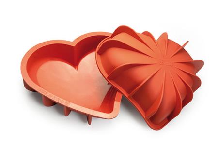 STAMPO SILICONE CUORE SAGOMATO SILIKOMART 6 STAMPO SILICONE CUORE SAGOMATO SILIKOMART