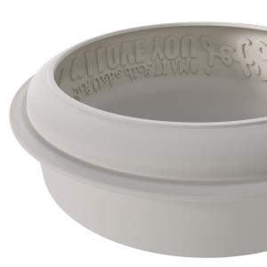 STAMPO SILICONE ENDLESS LOVE Ø190 h.55 mm. SILIKOMART pz.1