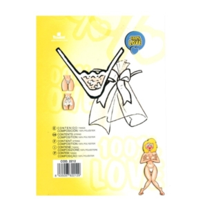 TANGA SPOSA CON VELO BIANCO