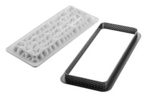 STAMPO SILICONE KIT TARTE RING BUBBLE SILIKOMART