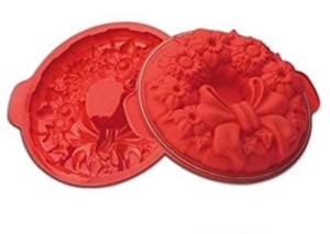 STAMPO SILICONE GHIRLANDA NATALE SILIKOMART