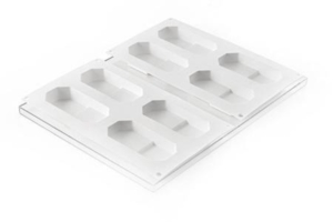 STAMPO SILICONE PER GELATO BISCOTTO KIT 2 PZ. SILIKOMART