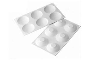 STAMPO SILICONE CUPOLE 55 Ø8 cm. SILIKOMART