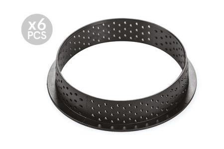 STAMPO SILICONE KIT TARTE RING MONTBLANC Ø80 mm. SILIKOMART pz.1
