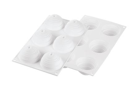 STAMPO SILICONE KIT TARTE RING MONTBLANC Ø80 mm. SILIKOMART pz.1