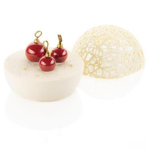 STAMPO SILICONE KIT CHOCO GLOBE Ø15 cm. SILIKOMART