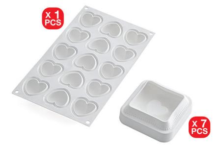 STAMPO SILICONE TI VOGLIO BENE SILIKOMART 1 STAMPO SILICONE TI VOGLIO BENE SILIKOMART