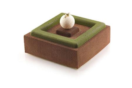 STAMPO SILICONE INSERT DECOR SQUARE SILIKOMART 2 STAMPO SILICONE INSERT DECOR SQUARE SILIKOMART