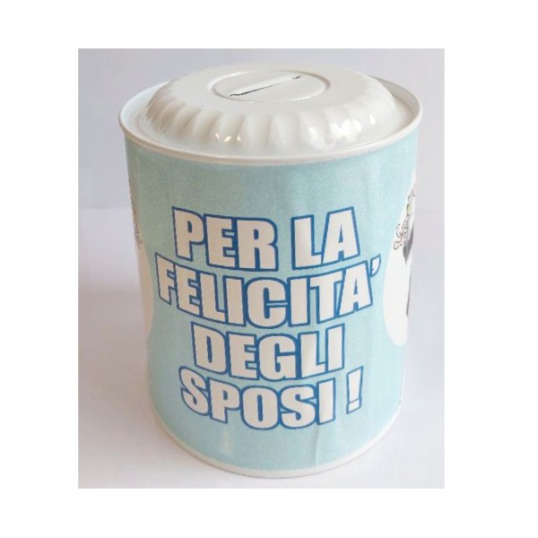 BARATTOLO SALVADANAIO OFFERTE TAGLIO DELLA CRAVATTA