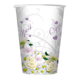 BICCHIERE SPOSI BOUQUET pz.10 1 BICCHIERE SPOSI BOUQUET pz.10