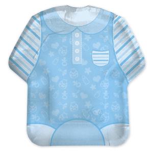 PIATTO SAGOMATO MAGLIETTA BABY BOY pz.8