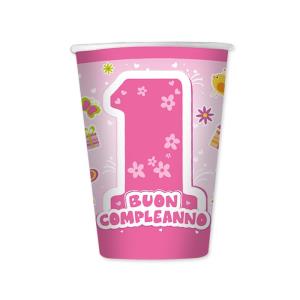 BICCHIERE ONE PINK pz.8