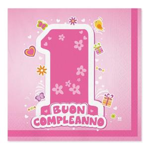 TOVAGLIOLO 33x33 cm. ONE LIGHT PINK pz.20